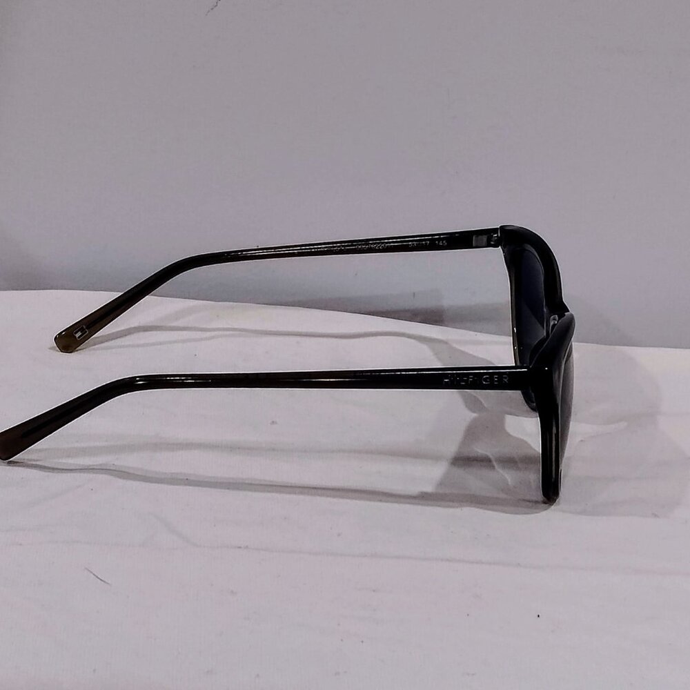 Tommy Hilfiger Wanda Sunglasses Brown Olive Cat-Eye WP OL513 - Picture 2 of 5